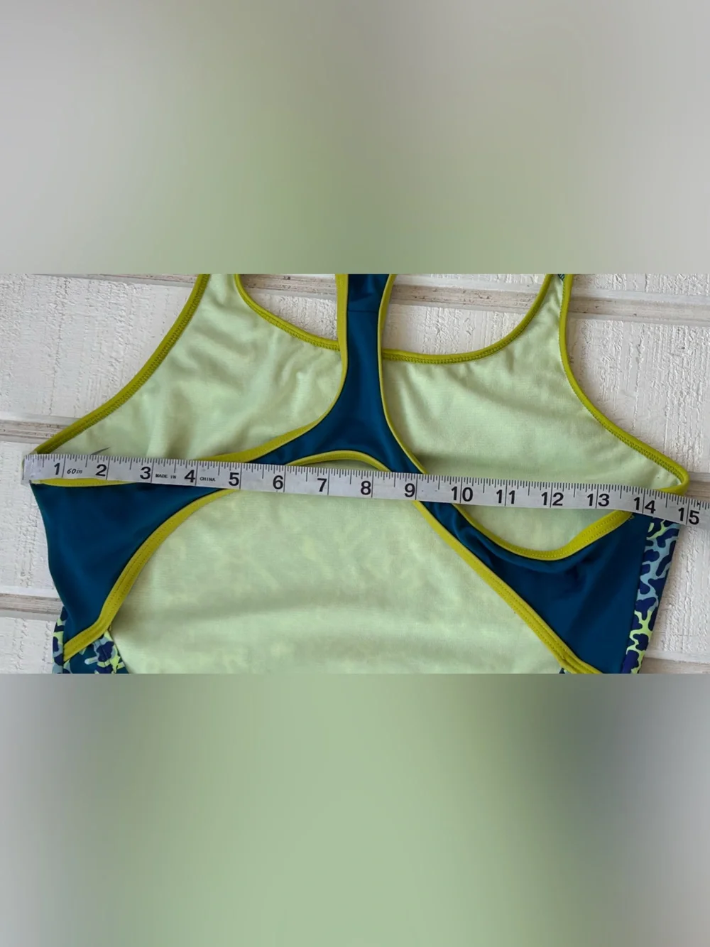 Nike Swim‎ Girls Hyper Web Racerback One Piece Swimsuit Size XL 13-15 Years